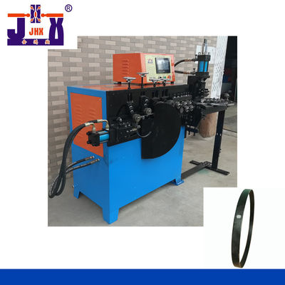 Vlakke Auto het Ponsenmachine van Ijzer Automatische Ring Making Machine Servo Motor