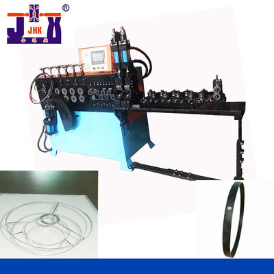 Automatisch Vlak Ijzermetaal Ring Making Machine Numerical Control voor Lampekap