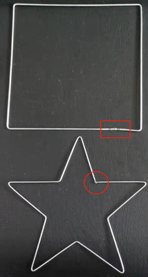 60HZ van het de Buigende Machineuiteinde van de ijzerdraad het Lassen 2D Volledige Automatische Doos