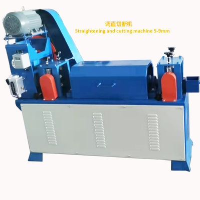 Lineaire Staaldraad die Machine volledig Automatische 5mm - 9mm rechtmaakt