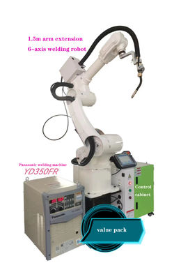 Industriële 6 van de het Lassenrobot van het Asaluminium de Machine380v Hoge snelheid
